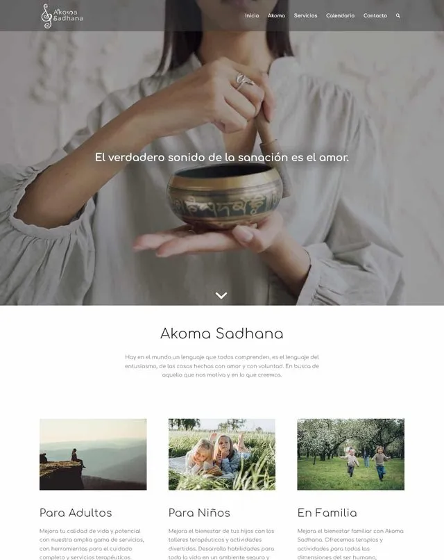 akoma website (Therapies)