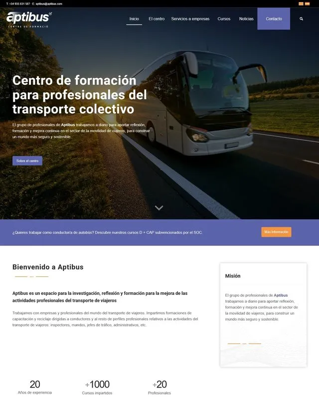 aptibus website (Training)