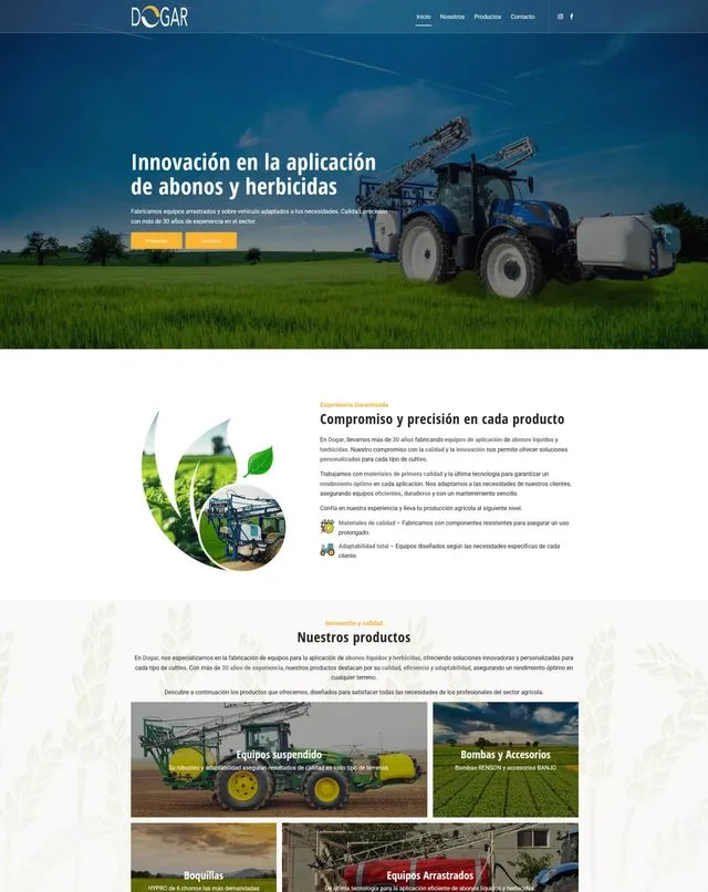 Maquinaria para abono website (Maquinaria para abono)