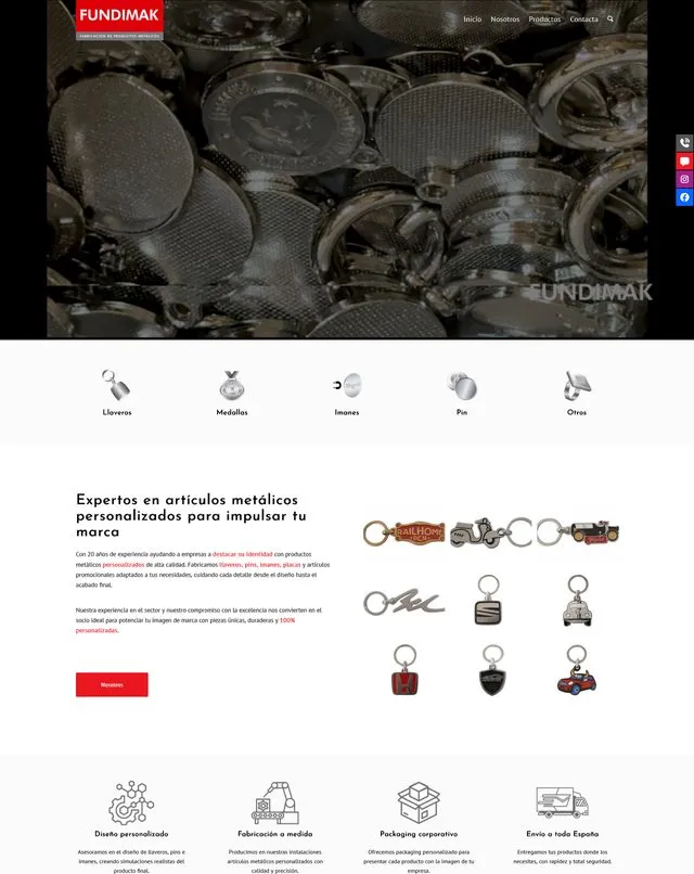 Fundimak website (Keyrings)