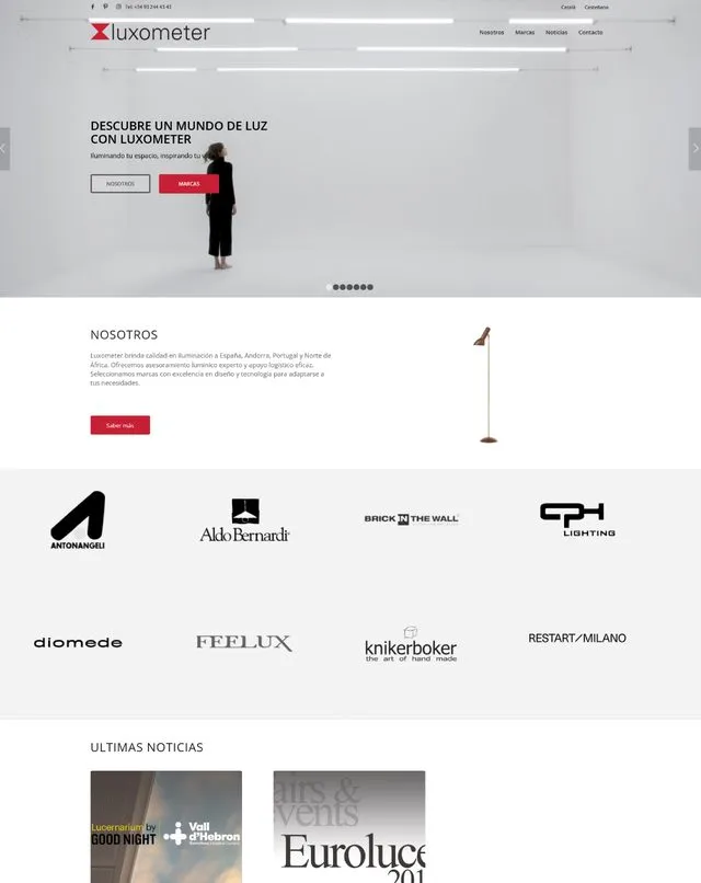 Luxometer website (Lighting)