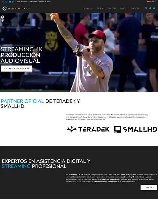 StreamingOnSet website (Video streaming)